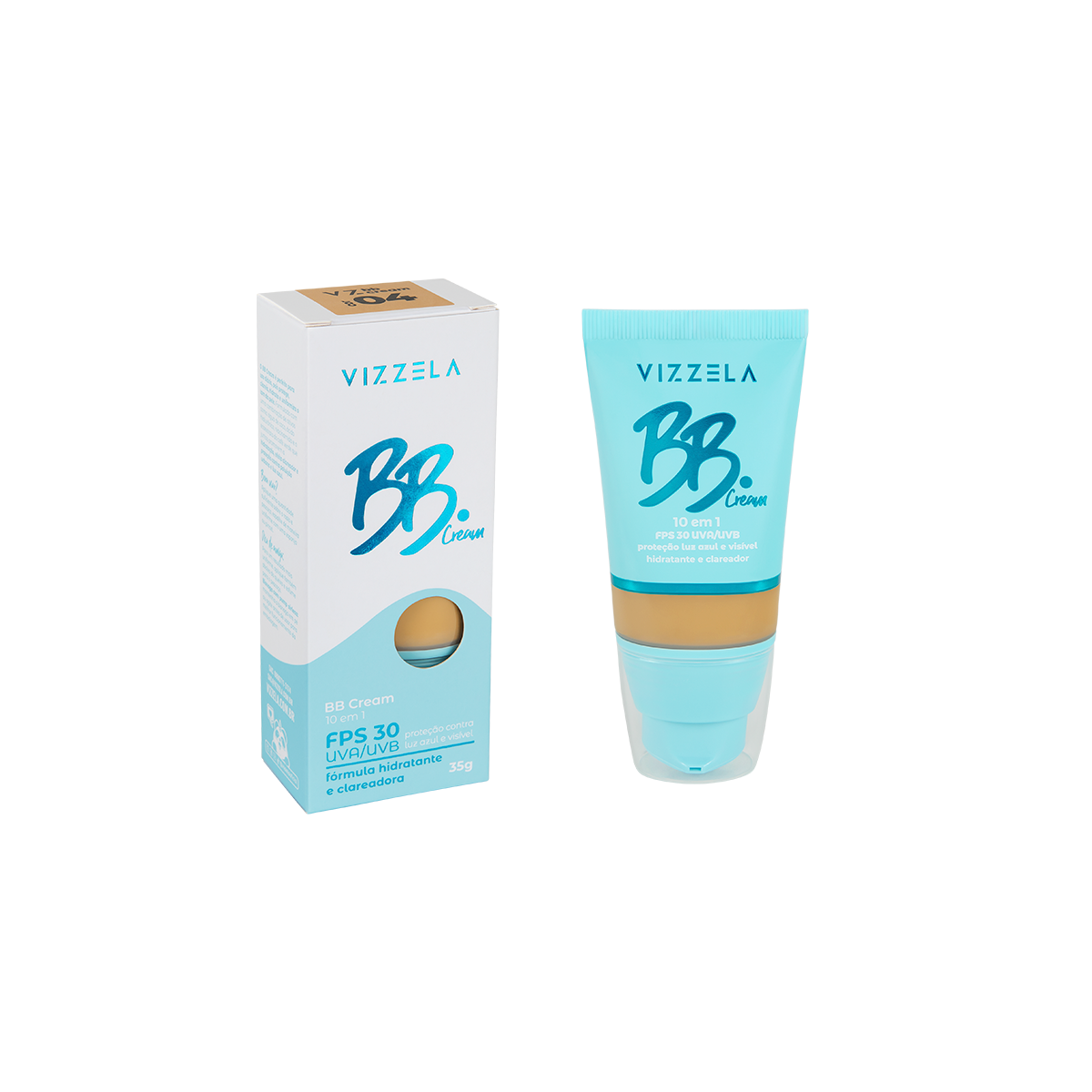 7898640655772 BB Cream - Vizzela - Cor 4 - Imagem 1