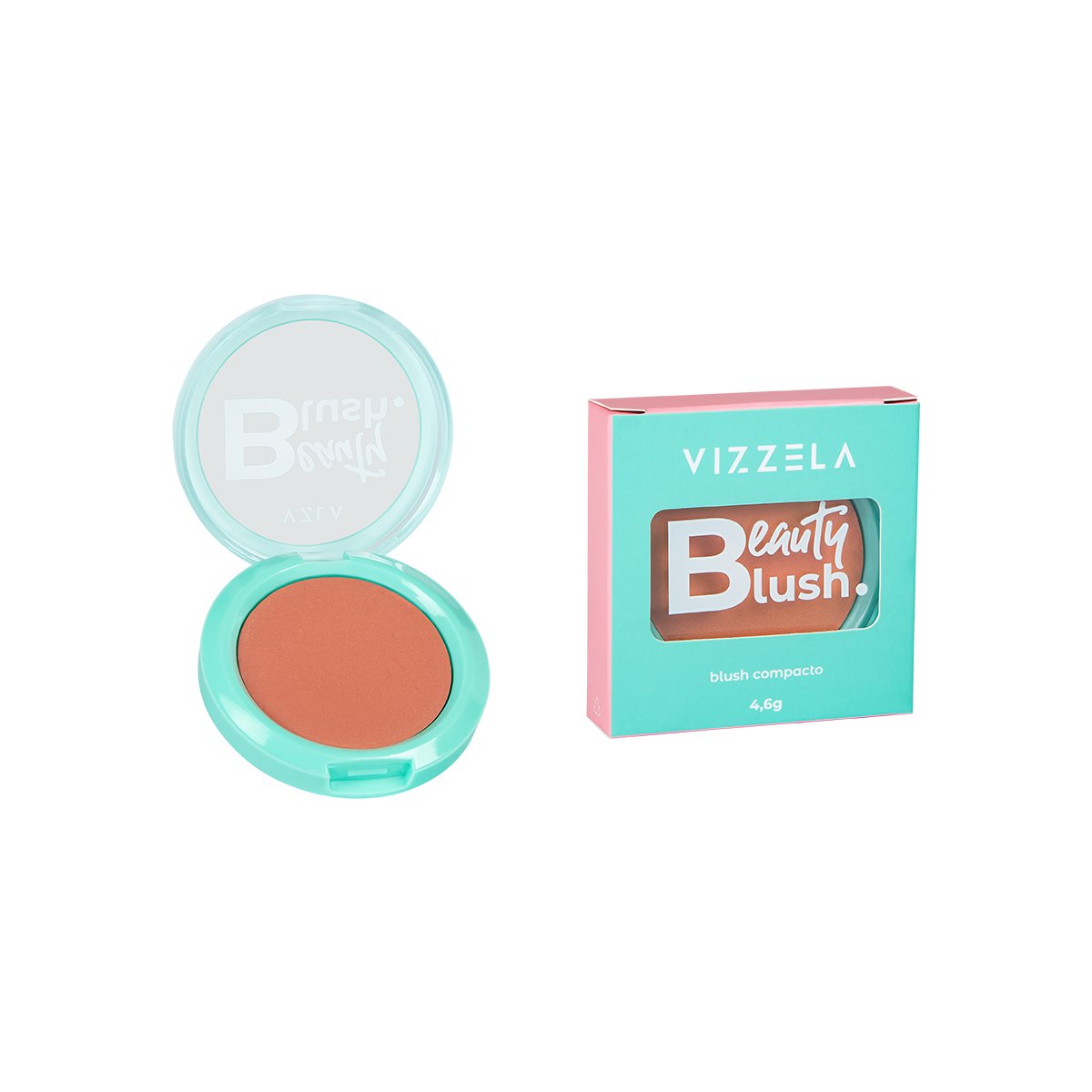 7908517901021 Beauty Blush Compacto - Vizzela - Beauty Queen - Imagem 1