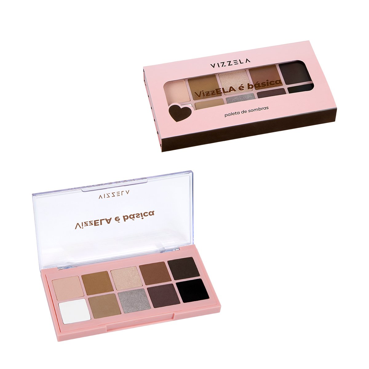 7908517901182 Paleta de Sombras Ela é Básica - Vizzela - Imagem 1