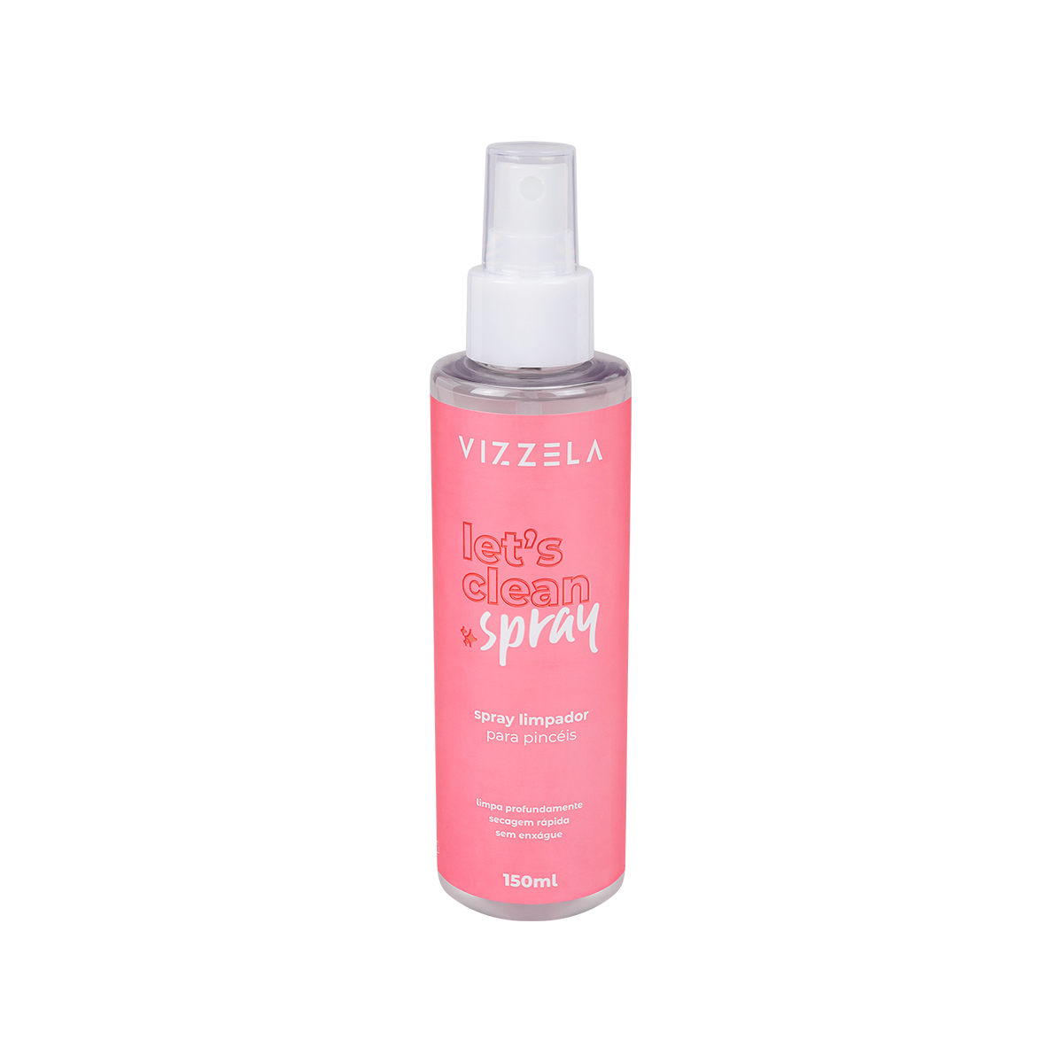 7908517901571 Spray Limpador de Pincéis Let’s Clean Spray 150ml - Vizzela - Imagem 1