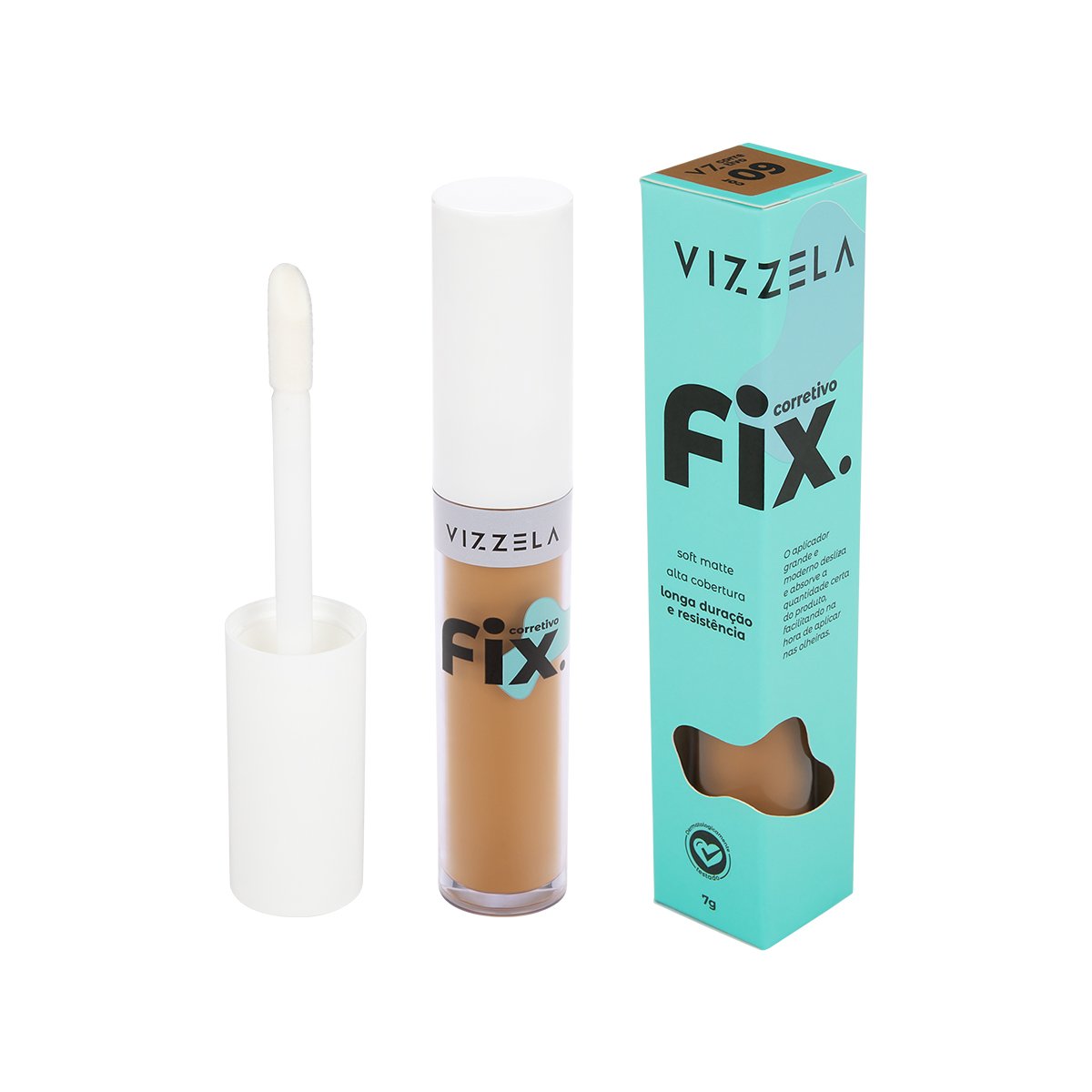 7908517902042 Corretivo Líquido FIX - Vizzela - Cor 09 - Imagem 1